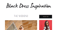 Desktop Screenshot of blackdressinspiration.com