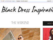 Tablet Screenshot of blackdressinspiration.com